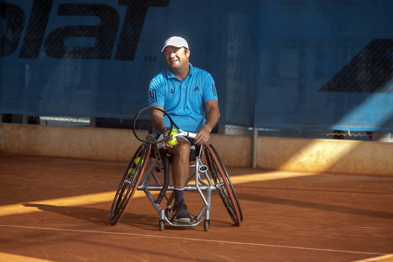 El Campeonato de Tenis de Andalucía en silla de ruedas, en imágenes