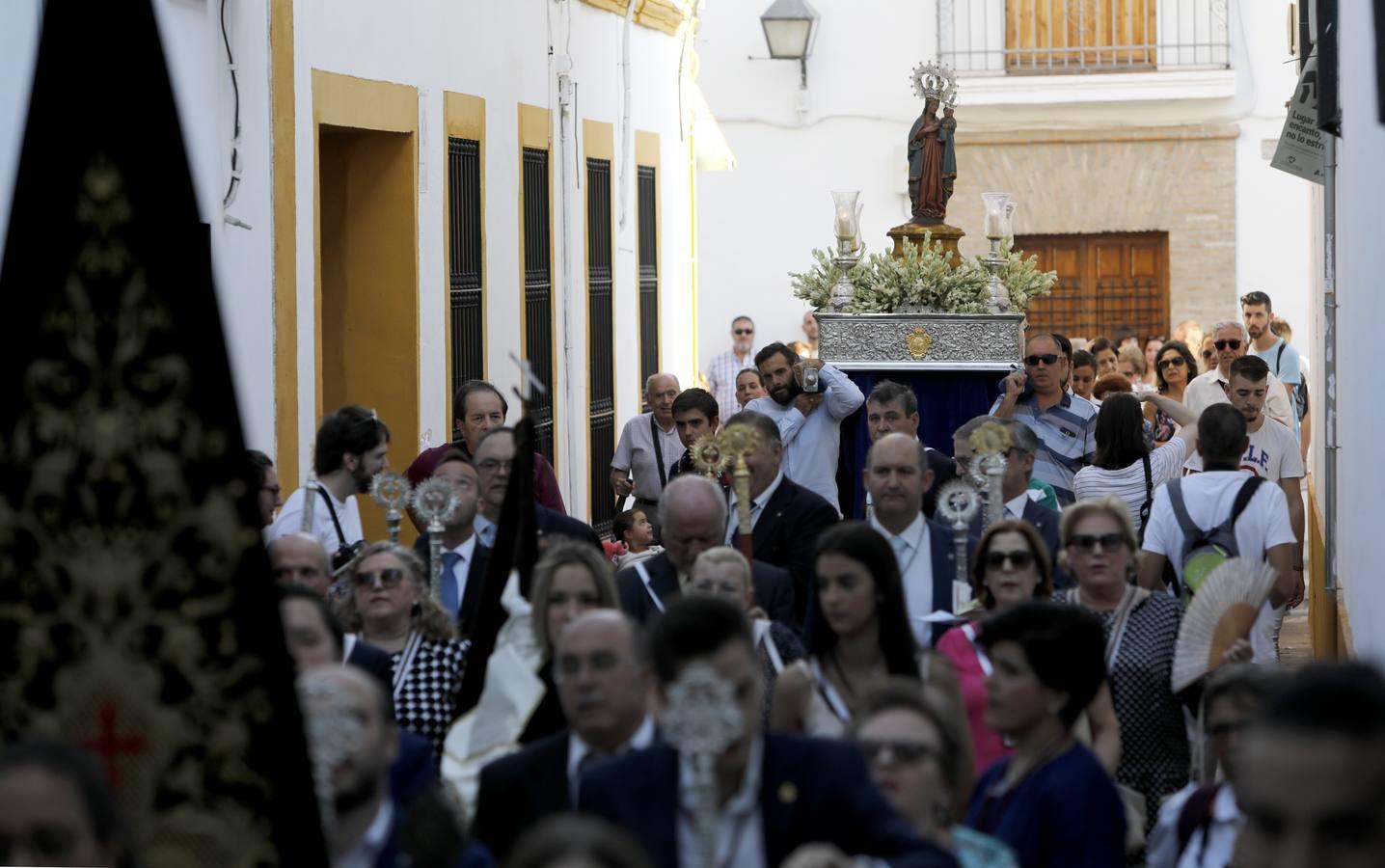 El traslado de la Fuensanta al Carmen de Puerta Nueva, en imágenes