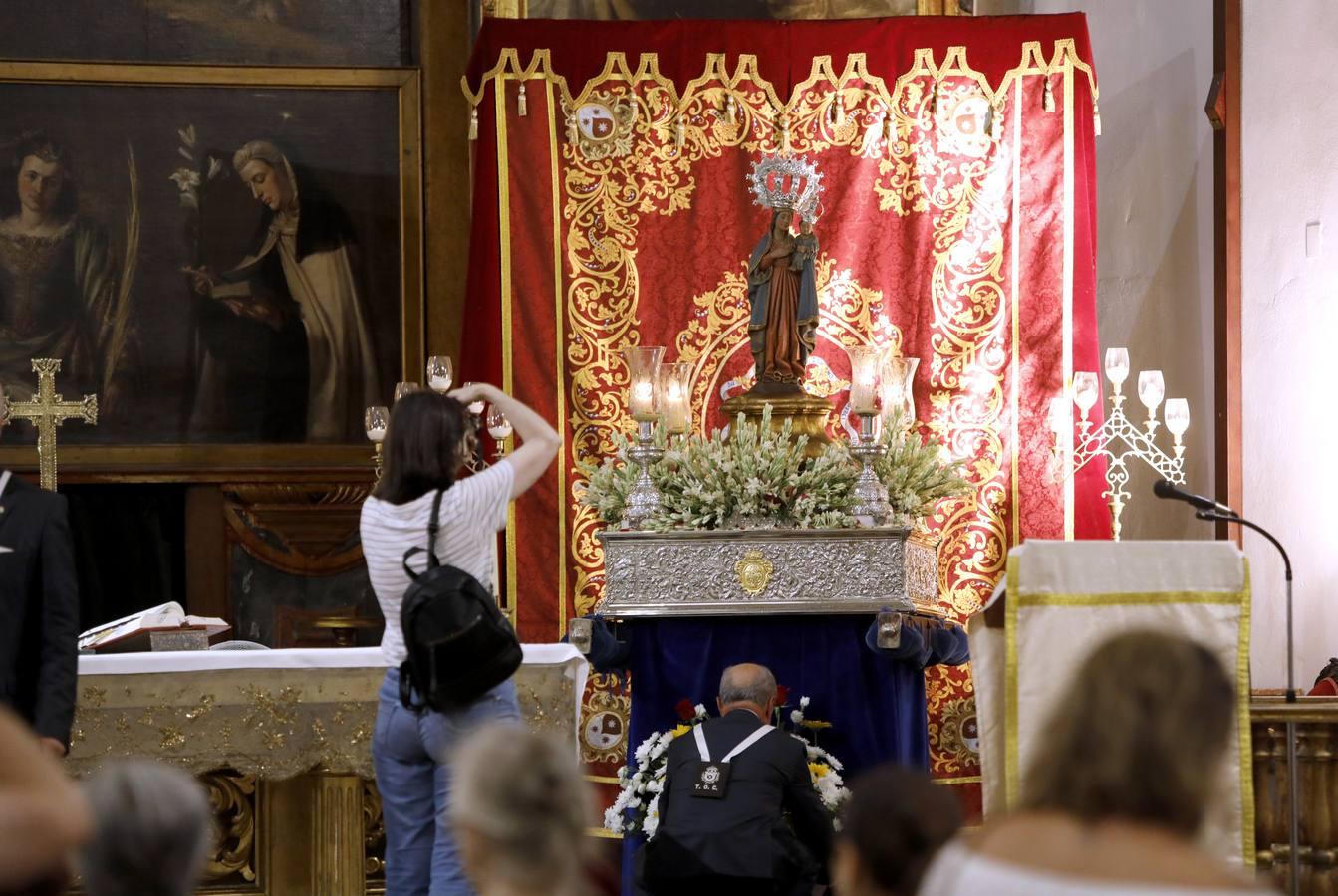 El traslado de la Fuensanta al Carmen de Puerta Nueva, en imágenes