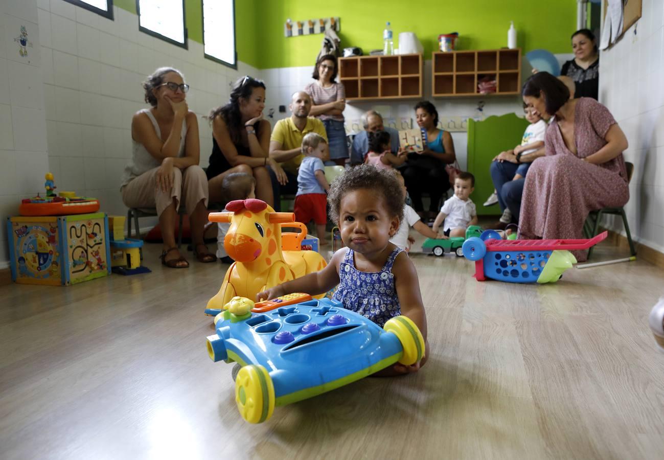 El primer día de curso en las guarderías de Córdoba, en imágenes