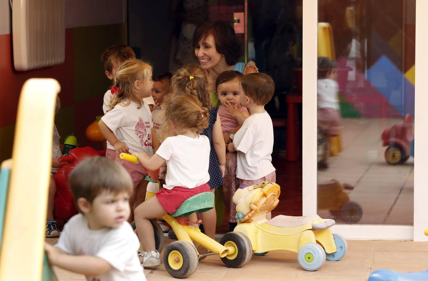 El primer día de curso en las guarderías de Córdoba, en imágenes