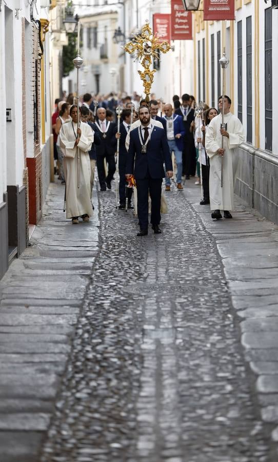 El encuentro de la Virgen de la Fuensanta con San Rafael, en imágenes