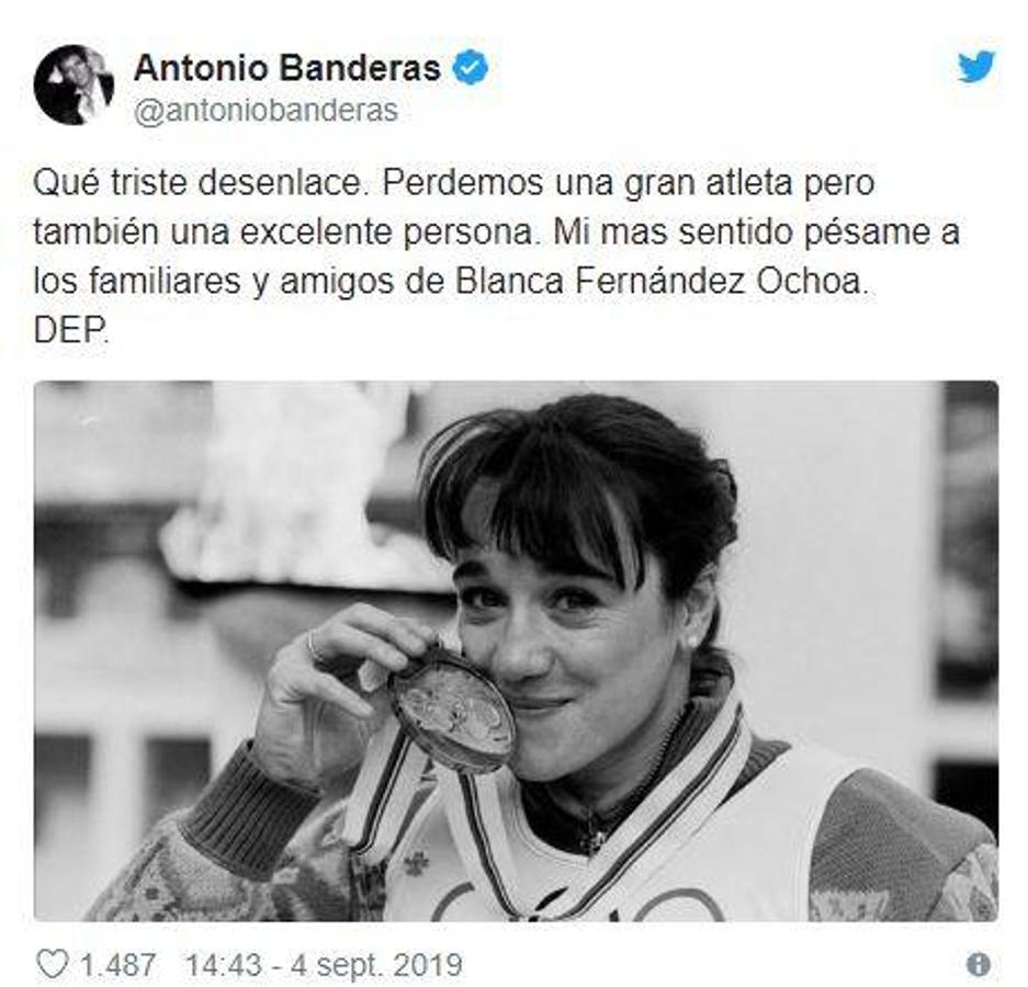 Los famosos se vuelcan en redes tras la muerte de Blanca Fernández Ochoa