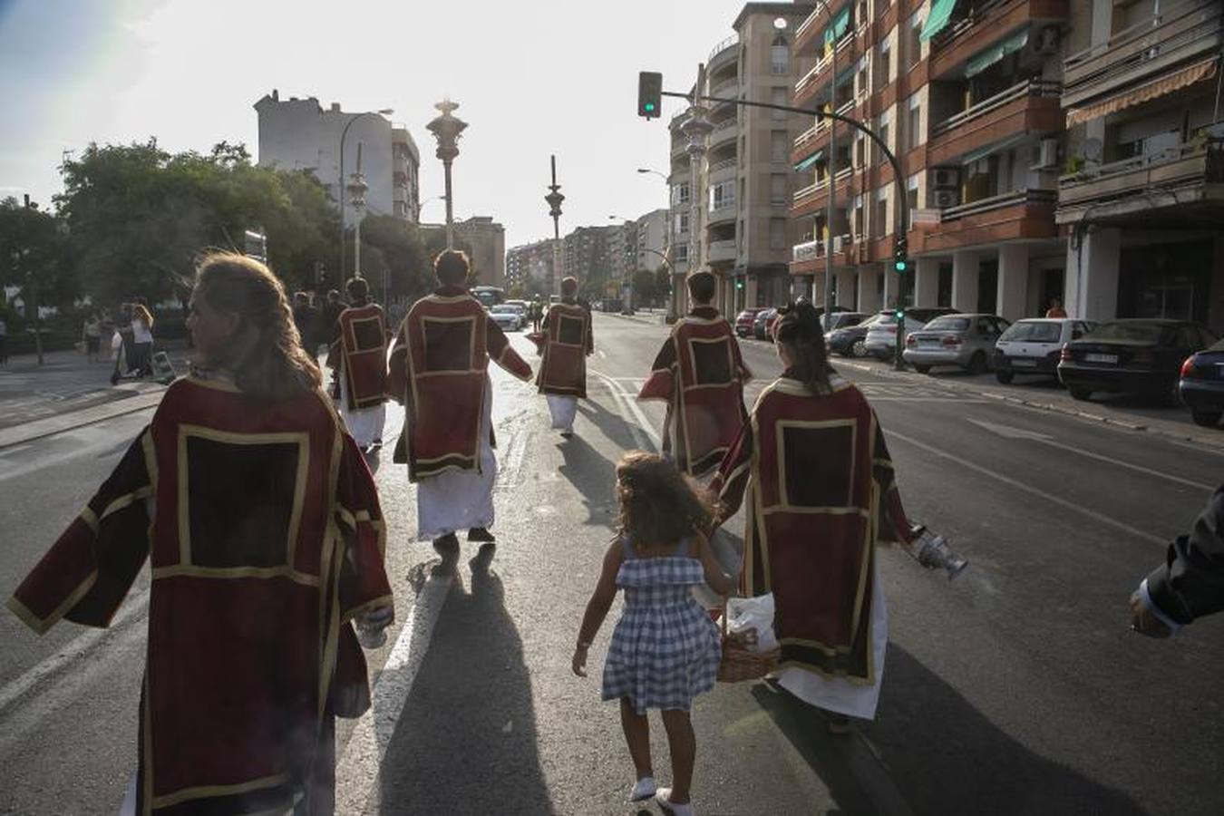 El traslado de la Virgen de la Fuensanta de Córdoba, en imágenes