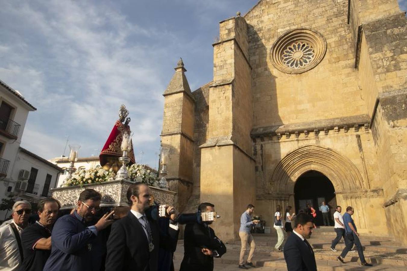 El traslado de la Virgen de la Fuensanta de Córdoba, en imágenes