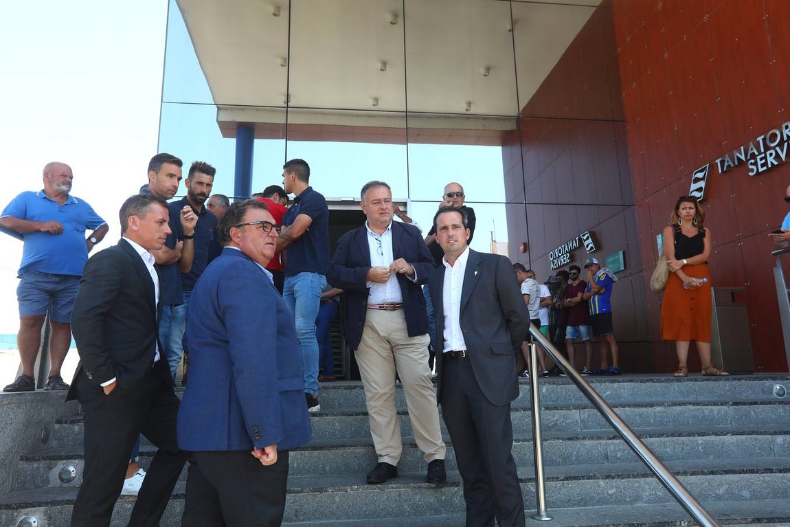 FOTOS: Íntimo y emocionado adiós a Manolo Santander