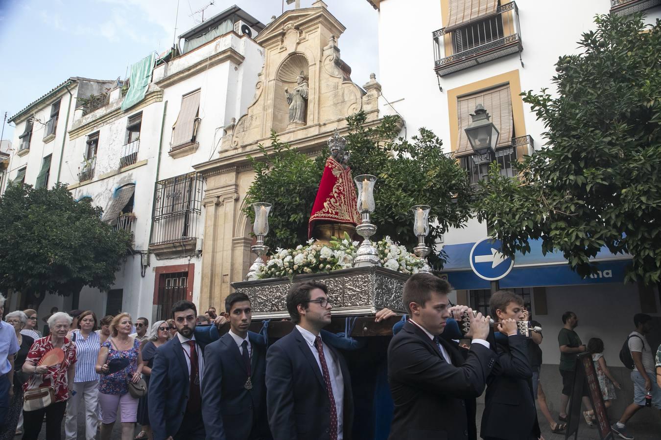 El traslado de la Virgen de la Fuensanta hasta el Campo de la Verdad, en imágenes