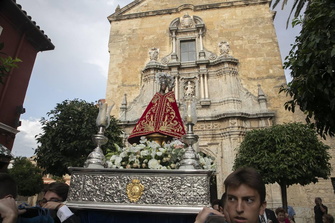 El traslado de la Virgen de la Fuensanta hasta el Campo de la Verdad, en imágenes