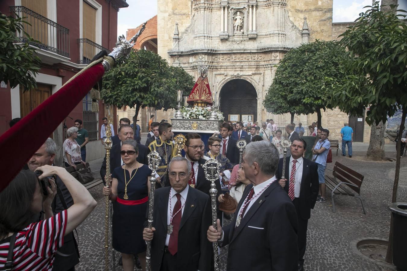 El traslado de la Virgen de la Fuensanta hasta el Campo de la Verdad, en imágenes