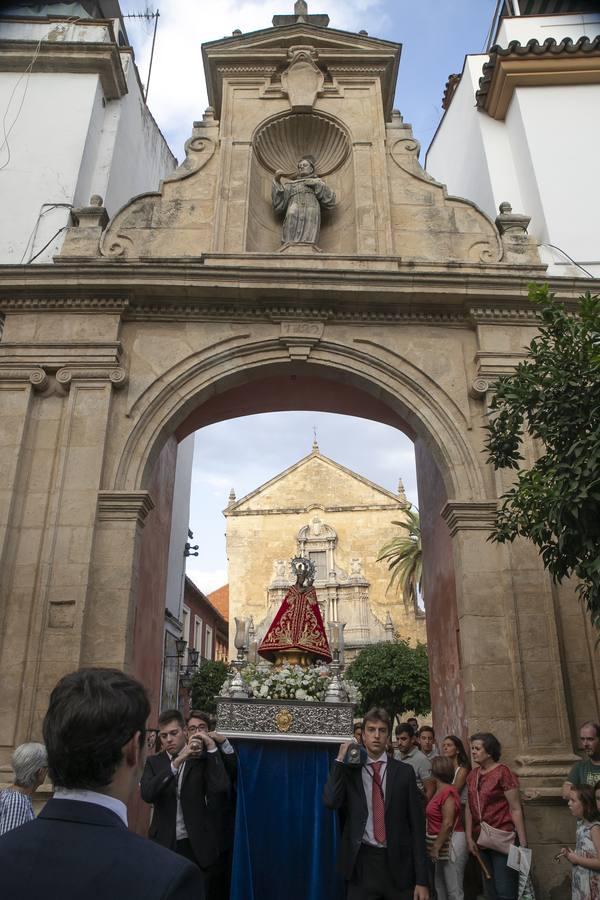 El traslado de la Virgen de la Fuensanta hasta el Campo de la Verdad, en imágenes