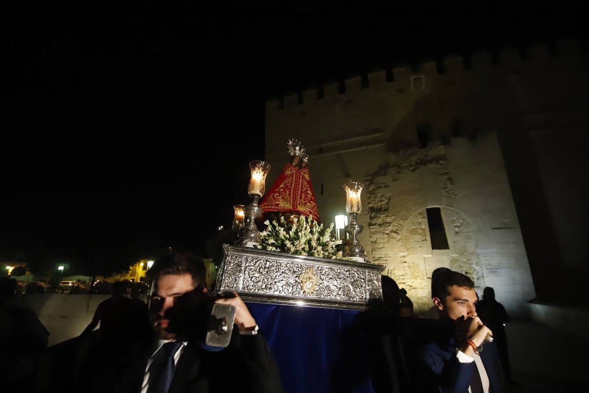 El último traslado de la Virgen de la Fuensanta, en imágenes