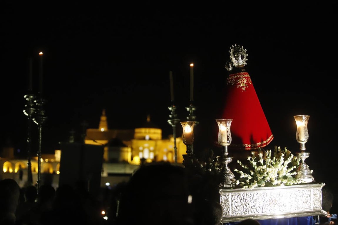 El último traslado de la Virgen de la Fuensanta, en imágenes