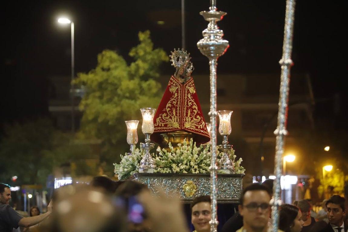 El último traslado de la Virgen de la Fuensanta, en imágenes