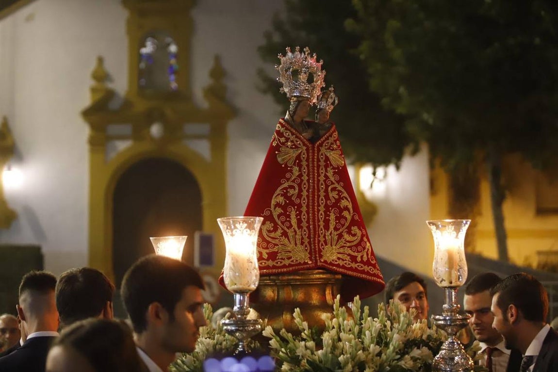 El último traslado de la Virgen de la Fuensanta, en imágenes