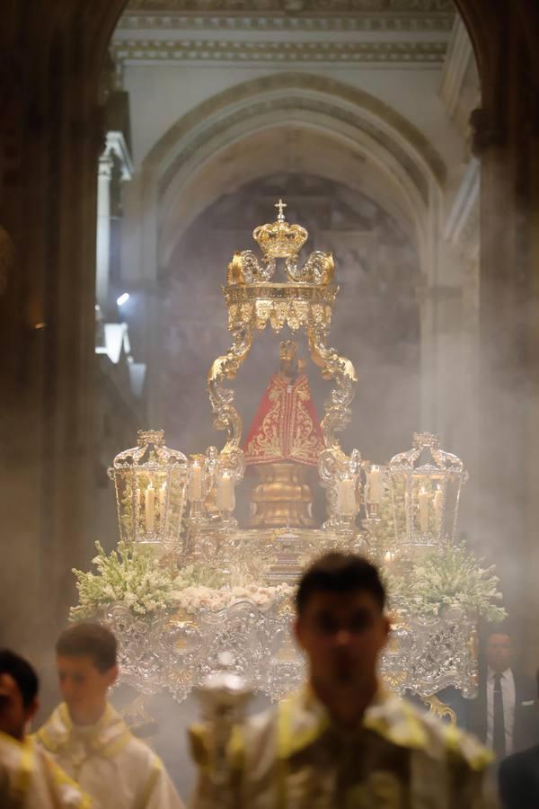 El regreso de la Virgen de la Fuensanta   desde la Catedral, en imágenes