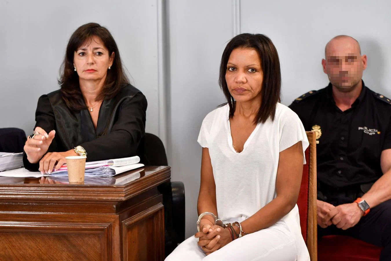Las primeras imágenes del juicio de Ana Julia Quezada, la asesina de Gabriel Cruz
