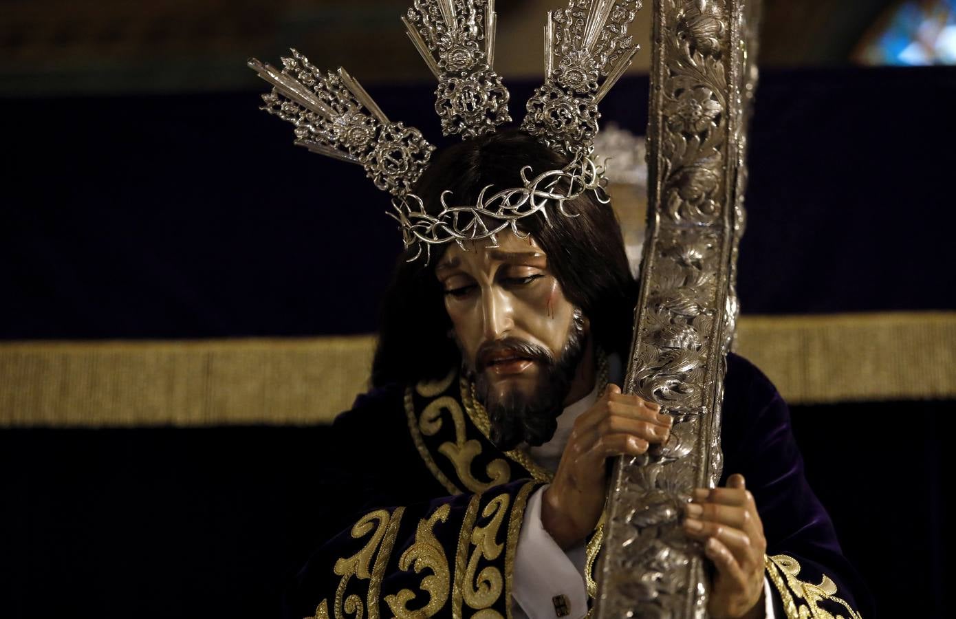 En imágenes, los Nazarenos de Rute y Palma del Río esperan la magna de Córdoba