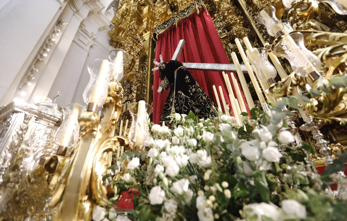 En imágenes, los Nazarenos de Rute y Palma del Río esperan la magna de Córdoba