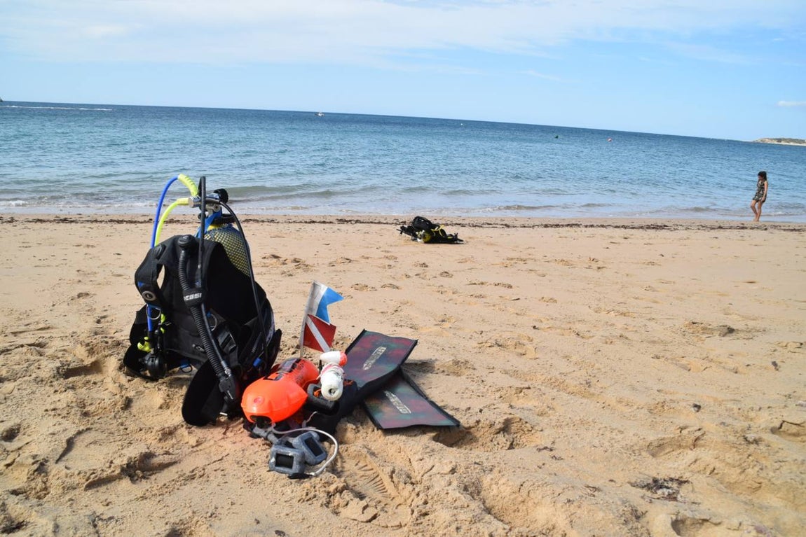 En Fotos, la búsqueda del desaparecido en los Caños de Meca