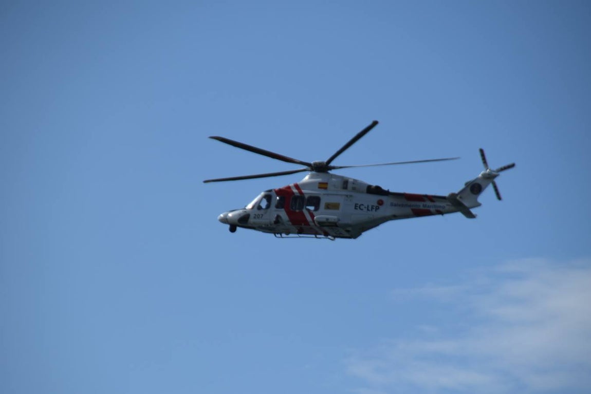 En Fotos, la búsqueda del desaparecido en los Caños de Meca