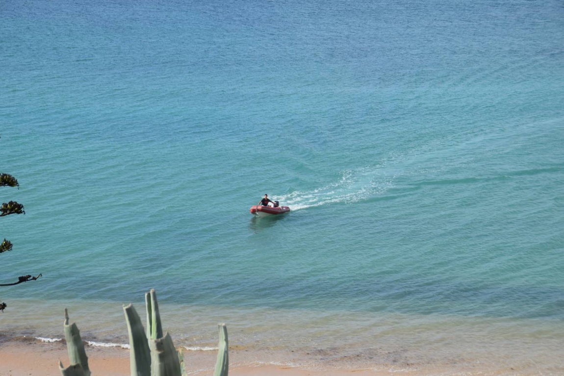 En Fotos, la búsqueda del desaparecido en los Caños de Meca