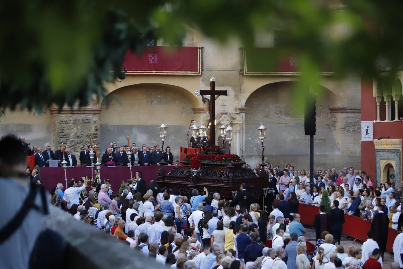 La magna en el itinerario oficial, en imágenes