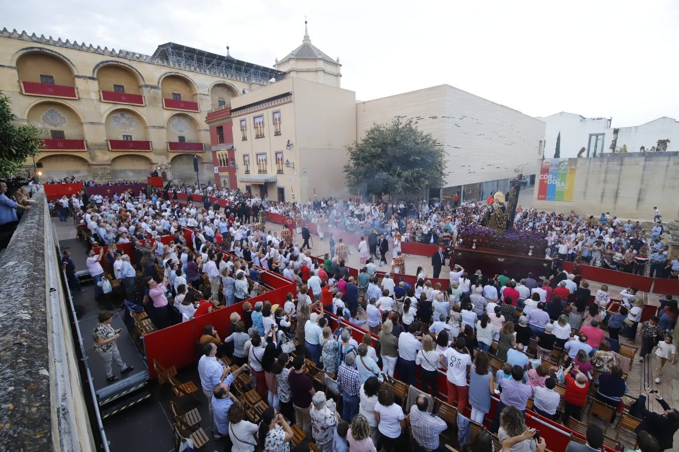 La magna en el itinerario oficial, en imágenes