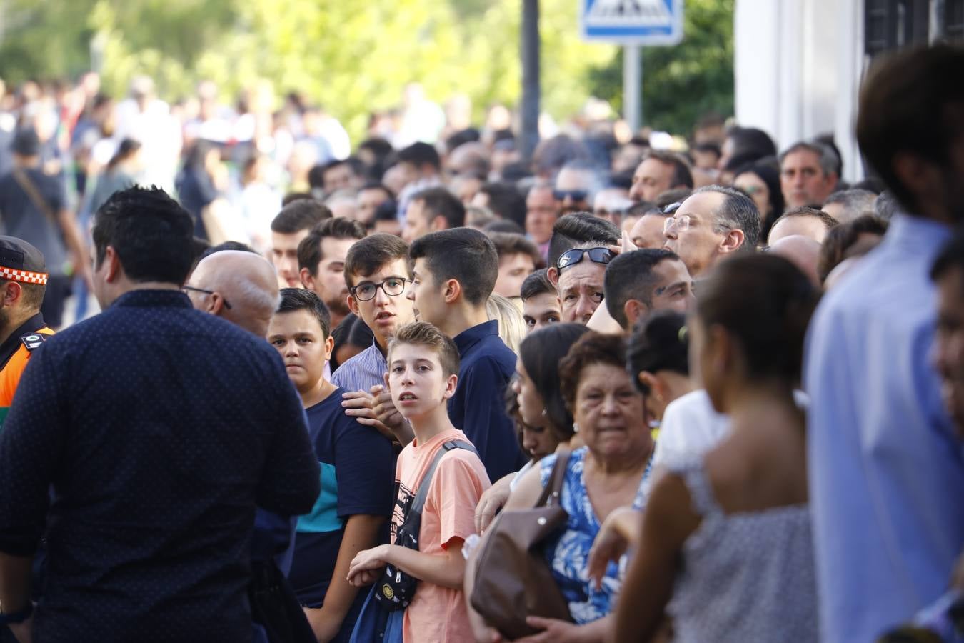 Las primeras horas de la magna, en imágenes