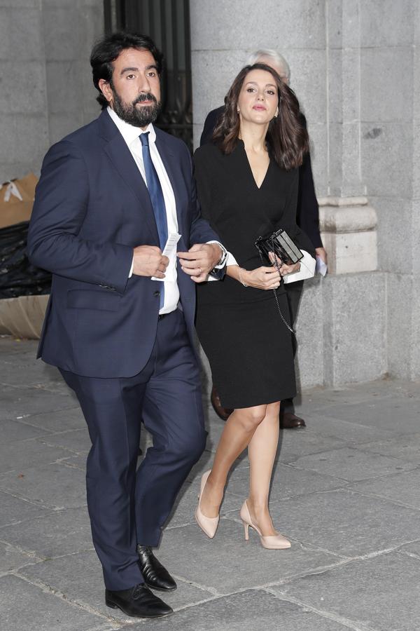 Inés Arrimadas y Xavier Cima. 