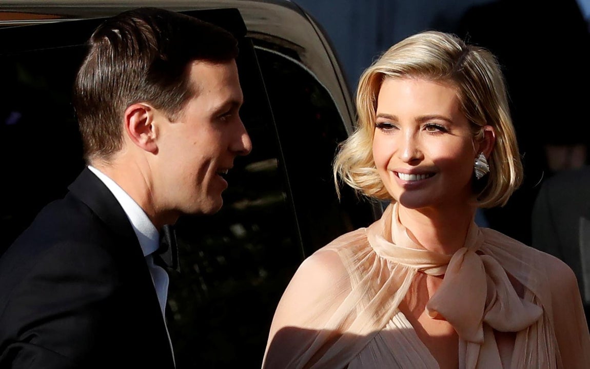 Ivanka Trump y su marido Jared Kushner. 