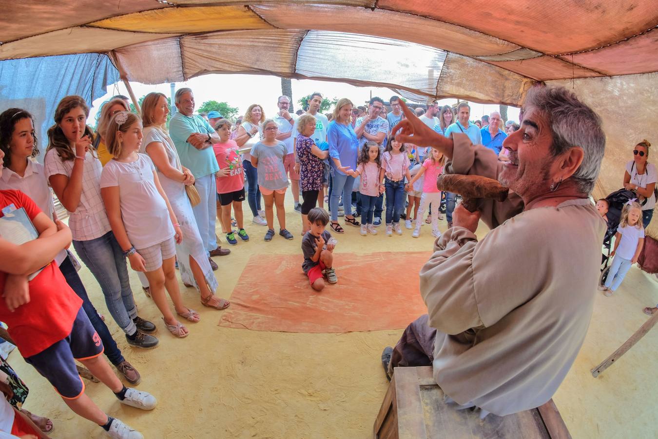 En imágenes, actos conmemorativos de la salida de Magallanes desde Sanlúcar