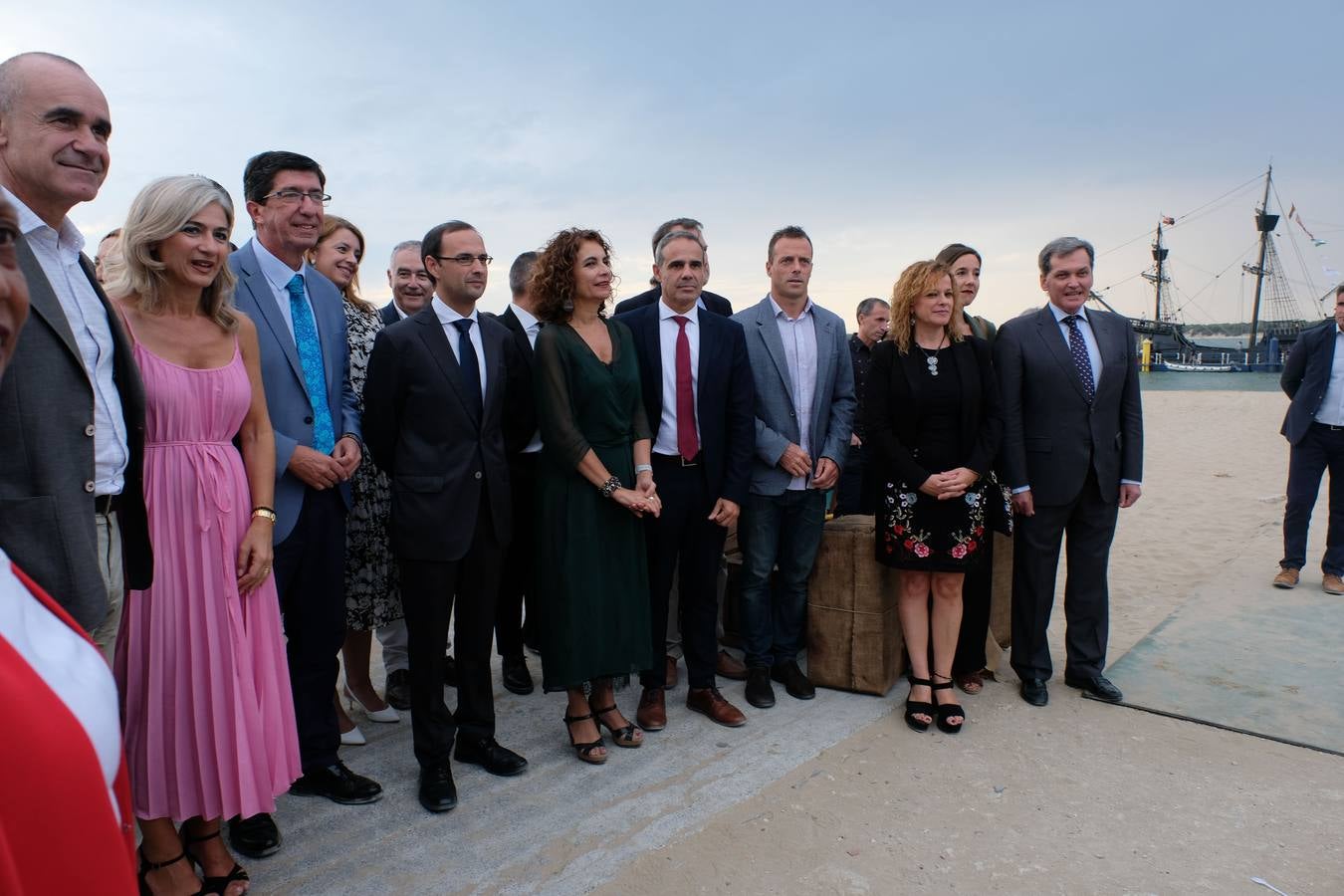 En imágenes, actos conmemorativos de la salida de Magallanes desde Sanlúcar