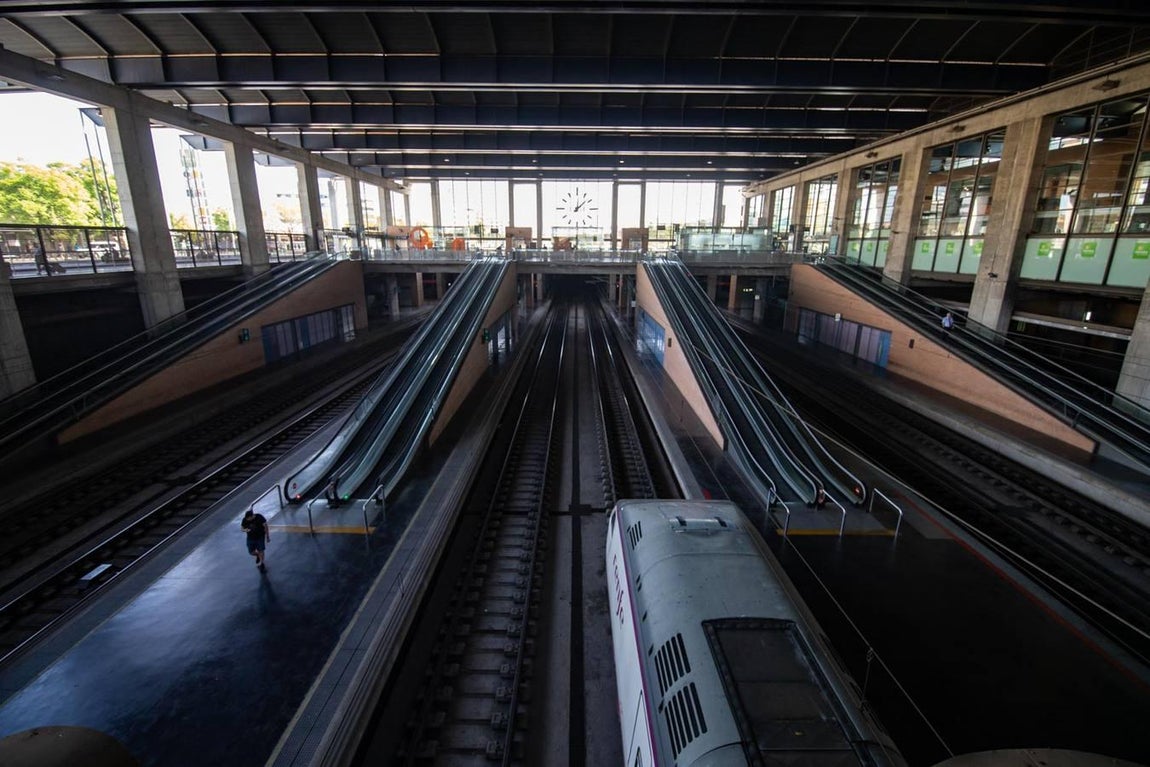 En imágenes, las entrañas de la estación de Córdoba