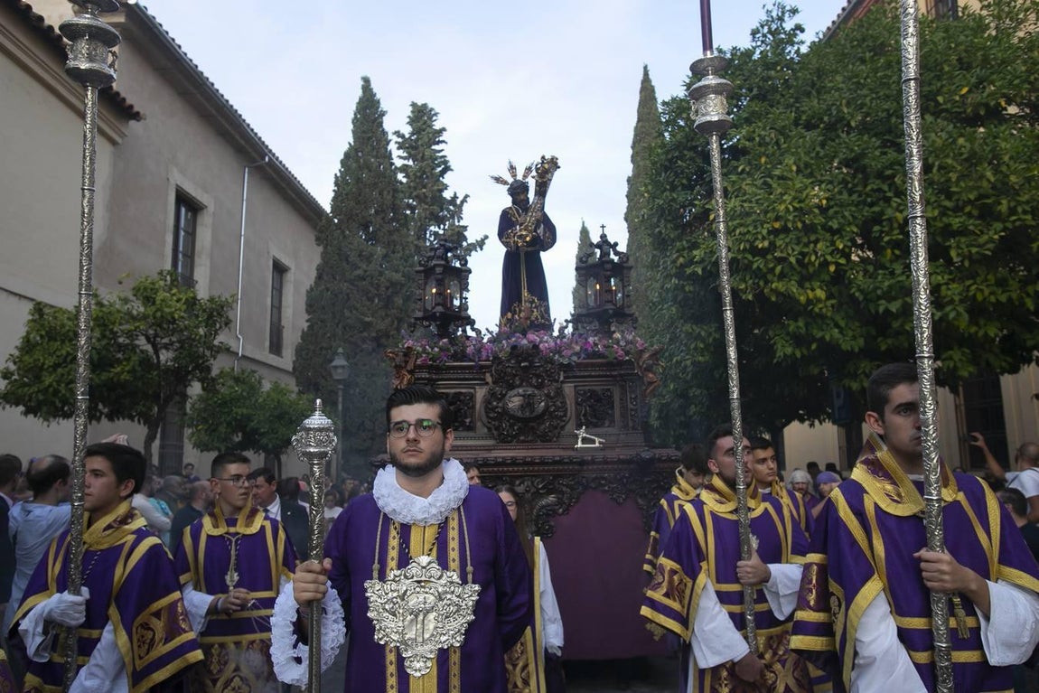 La procesión de regreso de la Magna Nazarena de Córdoba, en imágenes