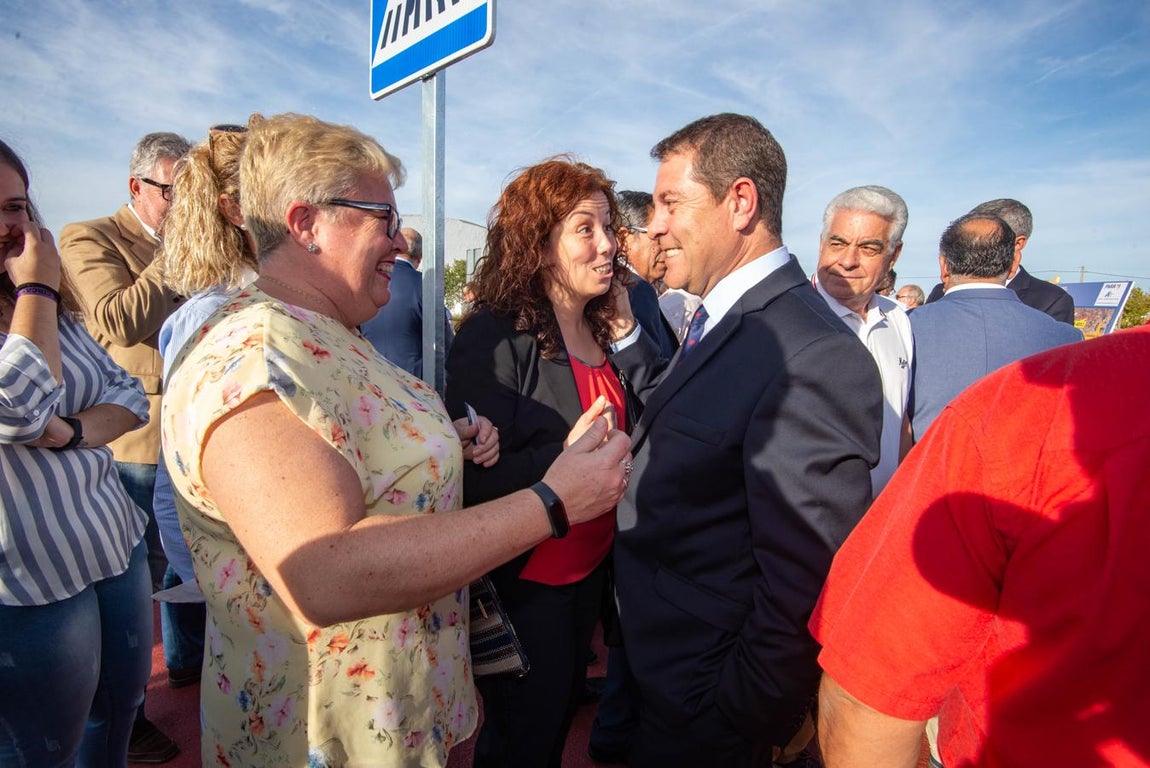 García-Page, en la inauguración de las obras de la CM-4051
