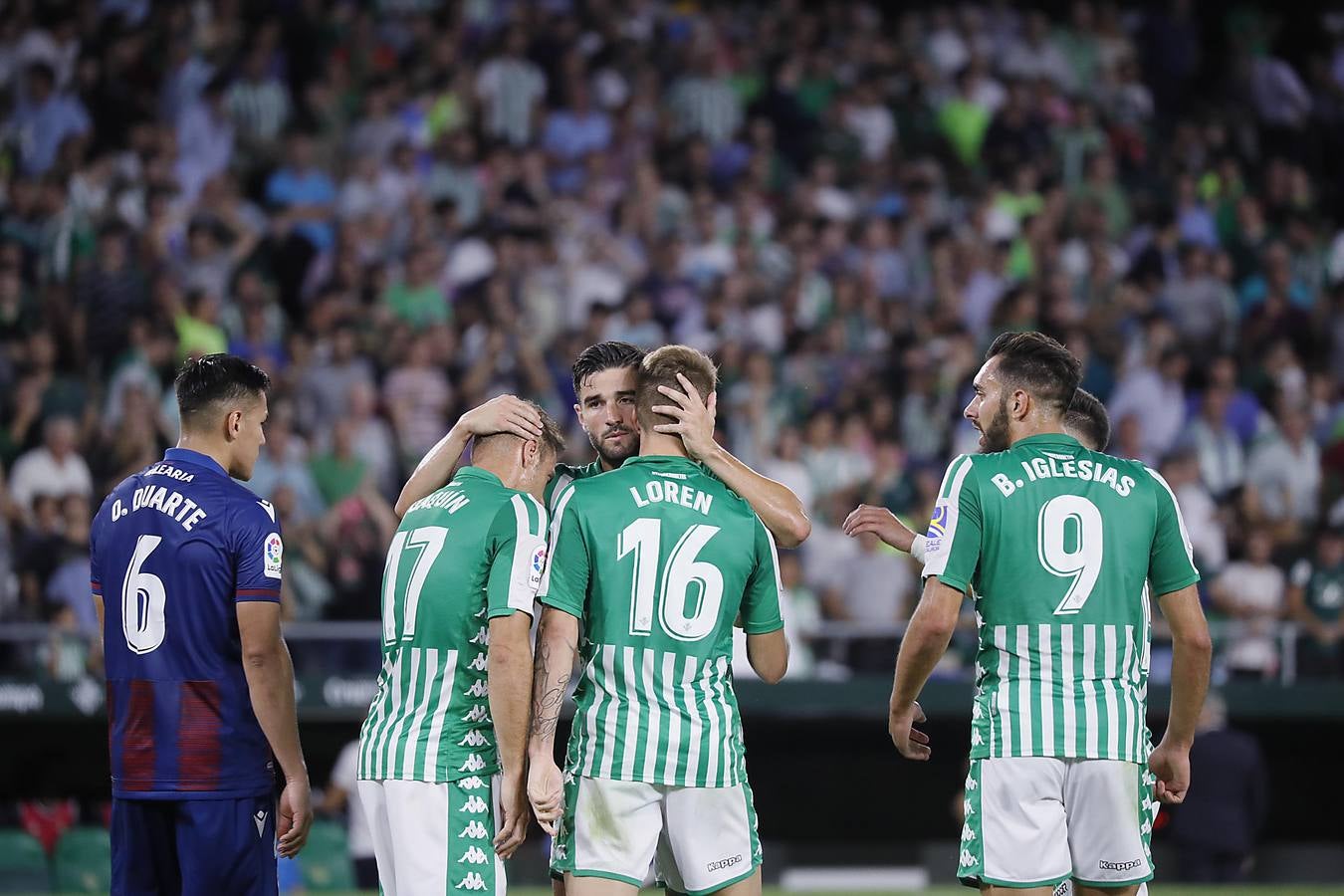 Las mejores imágenes del Betis - Levante