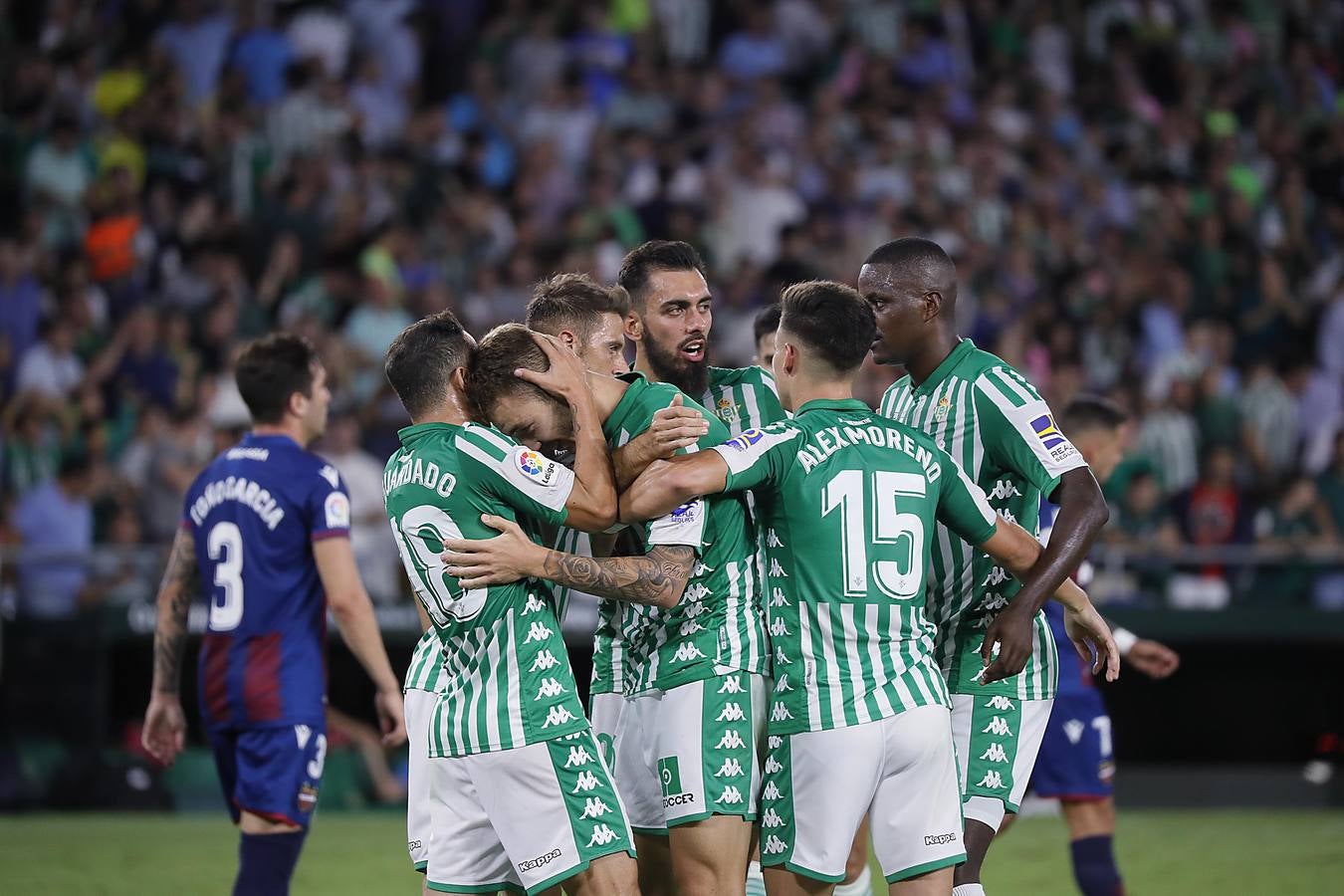 Las mejores imágenes del Betis - Levante