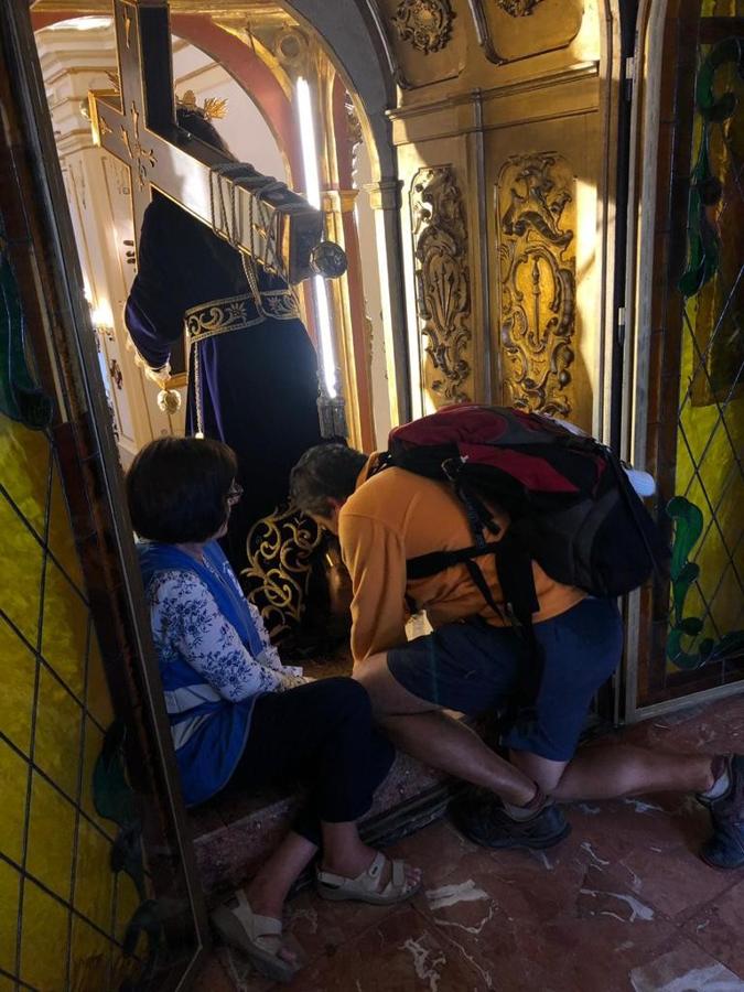 La peregrinación al Cristo de la Vera Cruz, en imágenes