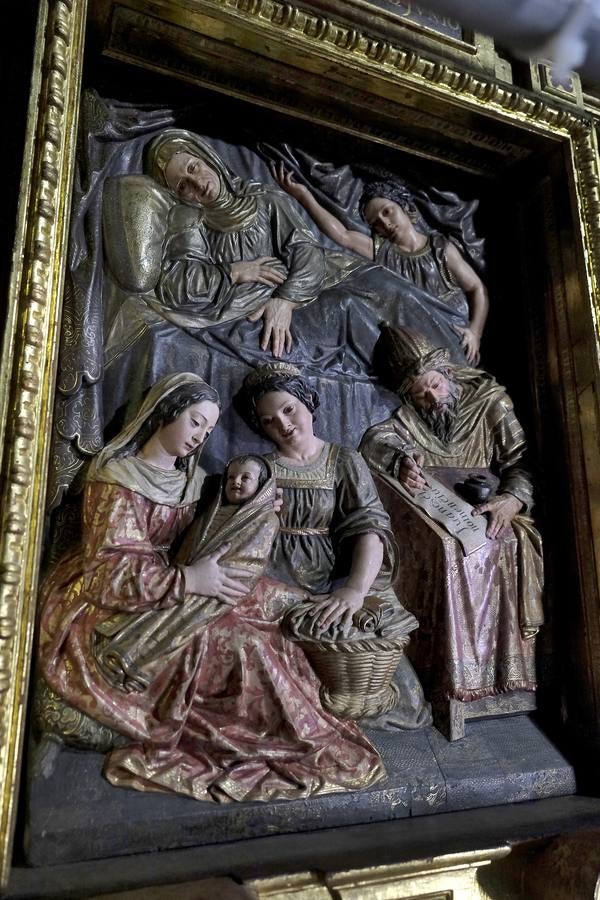 Vuelta a la vida del retablo de San Juan Bautista de la iglesia de la Anunciación