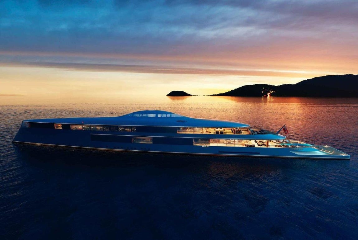 Aqua. Su motor es capaz de ofrecer una autonomía de 6.945 kilómetros. Es decir, que el barco puede cruzar el atlántico sin repostar