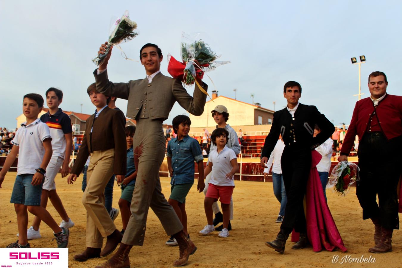 Pantoja celebra sus encierros, una becerrada y su primer toro de cajón
