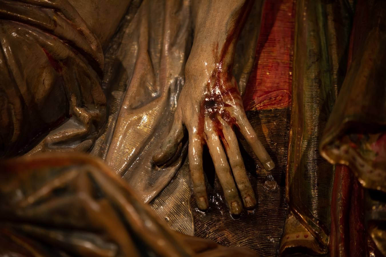 El retablo de Ocampo de San Vicente luce tras la restauración