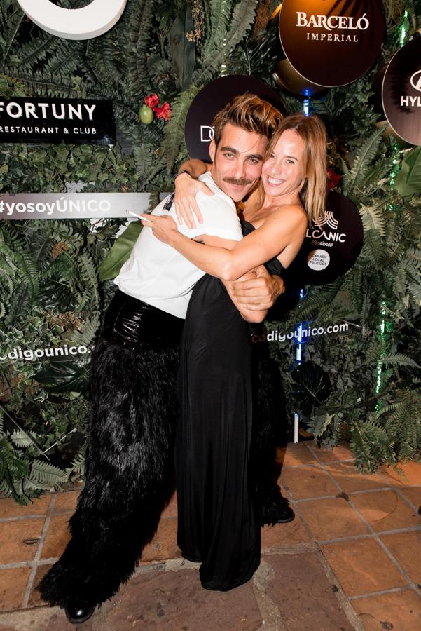 Jon Kortajarena y Marta Etura. 