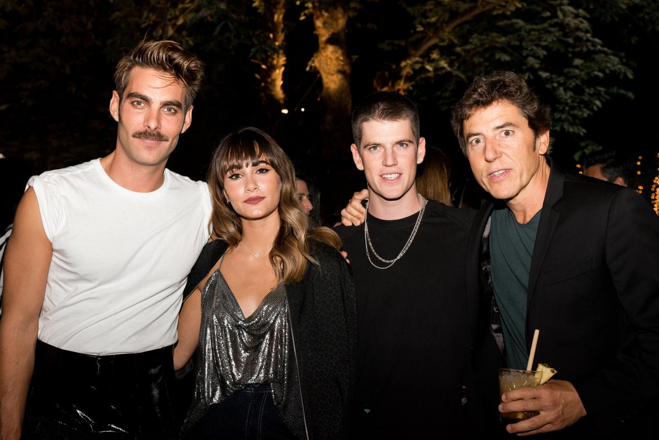 JK con Aitana, Miguel Bernadeu y Manel Fuentes. 