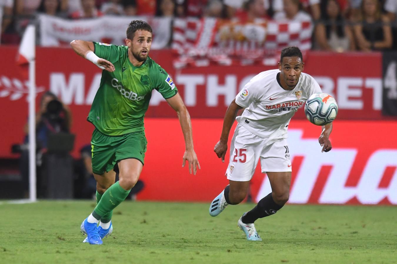 En imágenes, la victoria del Sevilla FC ante la Real Sociedad