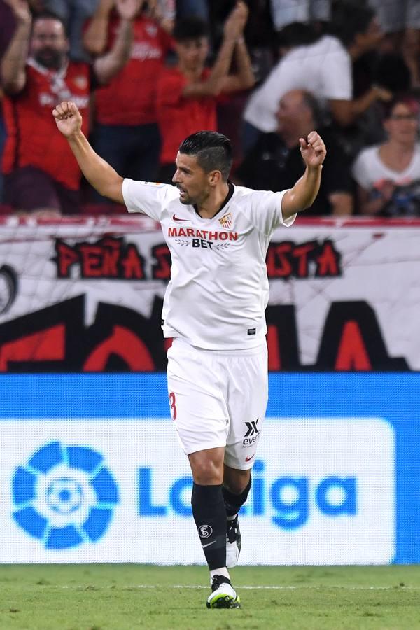 En imágenes, la victoria del Sevilla FC ante la Real Sociedad