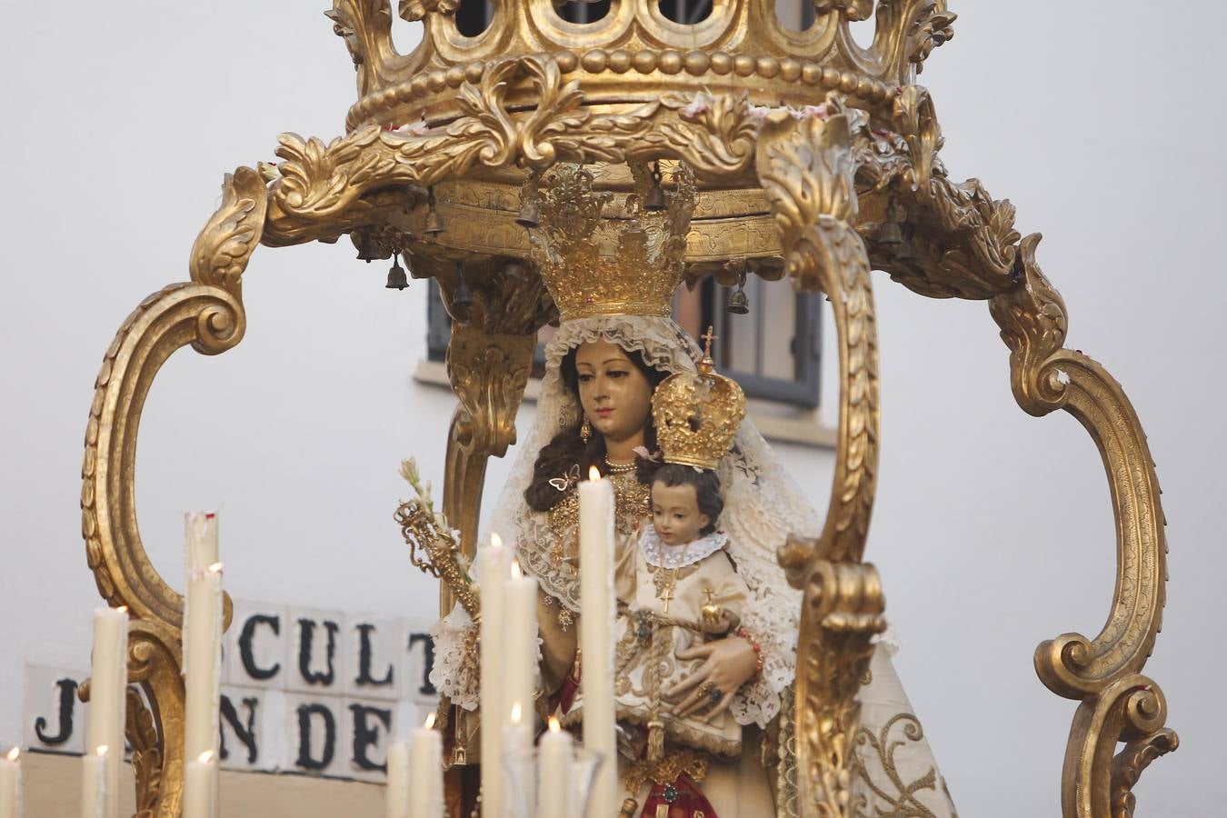 La procesión de la Virgen del Socorro de Córdoba, en imágenes