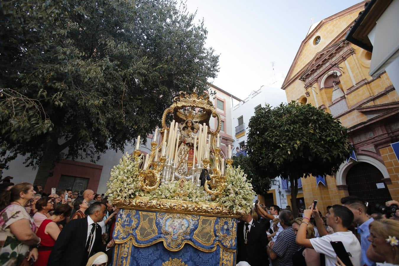 La procesión de la Virgen del Socorro de Córdoba, en imágenes