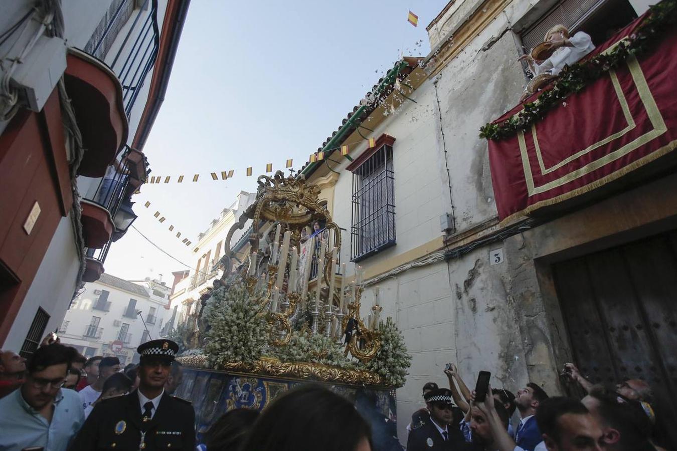 La procesión de la Virgen del Socorro de Córdoba, en imágenes