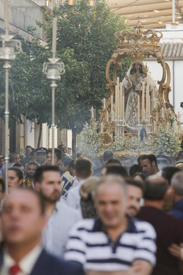 La procesión de la Virgen del Socorro de Córdoba, en imágenes